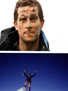 مرد مستند ساز معروف بنام Bear Grylls بخاطر فرود نامناسب ا