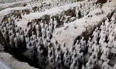 هرم امپراتور اول چین و ارتش سرخ 8000 سرباز ساخته شده با گ
