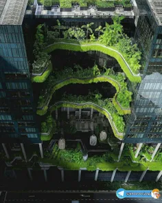 ترکیب معماری مدرن و دوستی با طبیعت در سنگاپور یکی از مترا