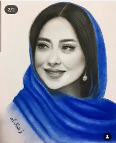 نقاشی بهاره کیان افشار😍  😙  😘  😚