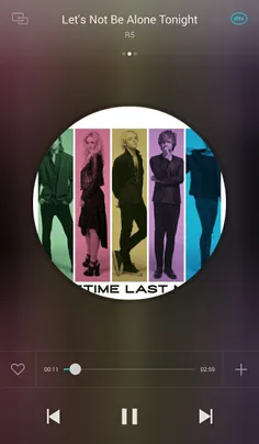 Song "let's not be alone tonight" by R5 band🎼🎧🎵🎶