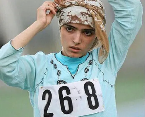 ریحانه بهشتی یکی از ورزش کاران حرفه ای دو میدانی صبح امرو