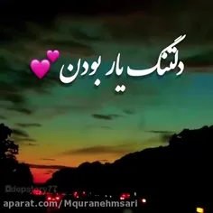 دلتنگ یار بودن