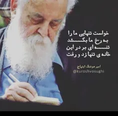 خواست تنهایی ما را به رخ ما بکشد ! 🥀