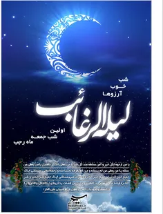 کیفیت نماز شب لیله الرغائب :