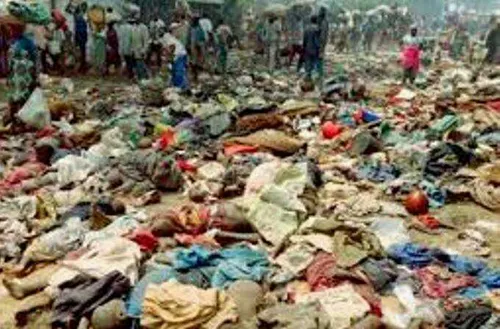 نسل کشی رواندا(نزدیک به یک میلیون انسان سلاخی شدن در خیاب