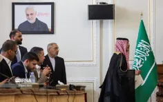اصلاح طلبا شایعه کرده بودن وزیر خارجه سعودی توی سالنی که 