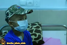 مرتضی کودک سرطانی ۱۰ ساله از خوزستان، آرزو دارد به پرسپول