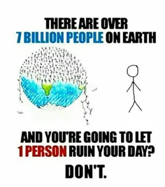 بیش از ٧ میلیارد آدم روی زمین زندگی میکنن،