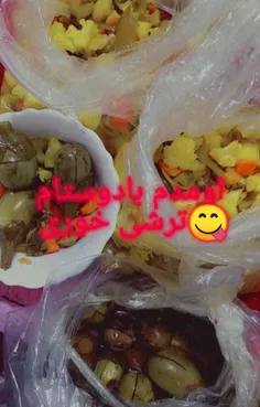 من دارم ترشی می خورم کیامی خوان😋