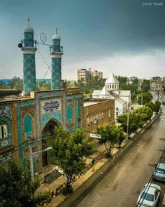 میدونستید آبادان تنها شهر جهان است که دیوار مسجد و کلیساش