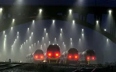 اینجا صحنه ای از یک فیلم ترسناک نیست فقط ایستگاه قطاری در