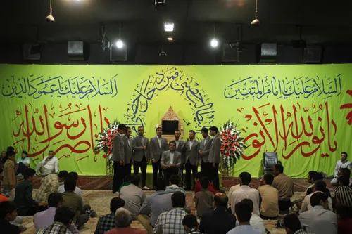 🕊 اجرای گروه تواشیح سیرت النبی مشهد در مراسم جشن با شکوه 