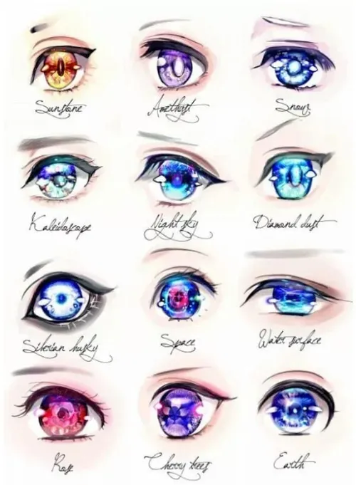 anime eyes