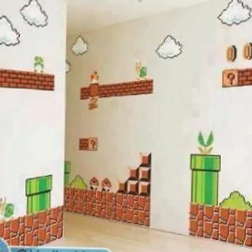 ایده ای خلاقانه برای تزئین دیوار ها