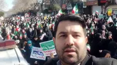 🎥 گزارش خبرنگار ما از راهپیمایی پرشور مردم گرگان در سالرو