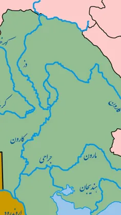 رودخانه های بزرگ خوزستان