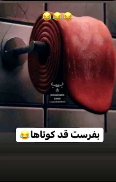 زبان دختران قد کوتاه 😐😂😂