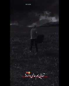 تنهایی هم عالمی دارد 🥹💔