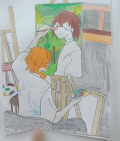 نقاشی جدید کشیدم🥰😍