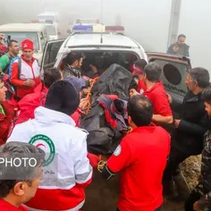 مراحل پایانی انتقال پیکر شهدای حادثه سقوط بالگرد رئیس‌جمه