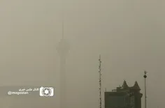 طوفان و گرد و غبار دیروز در تهران (12 شهریور 95)