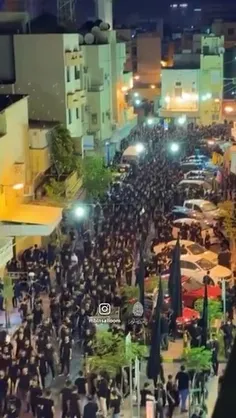 عزاداری شیعیان #بحرین در شب شهادت امام جواد (ع) در شهر من
