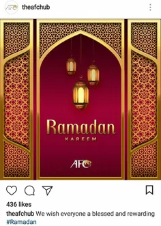🔔 صفحه رسمی AFC در اینستاگرام با انتشار این تصویر فرا رسی