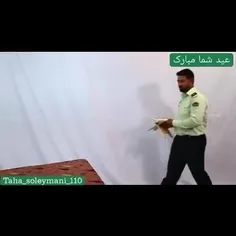 سین هشتم سفره های هفت سین شما سبزپوشان امنیت هستند که کنا