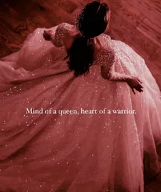 •ذهنِ یک ملکه و قلبِ یک جنگجو🤞🏻👸🏻•