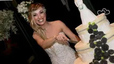 این خانم ایتالیایی توی یه عروسی با 100 تا مهمون و کیک سه 