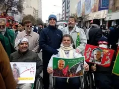 🕊 آقای محمد محمدی سرپرست محترم گروه در راهپیمایی 22 بهمن 
