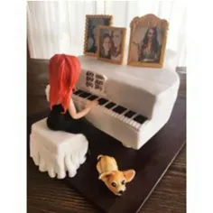 کیک تولد الچین سانگو(دافنه در عشق اجاره ای)
