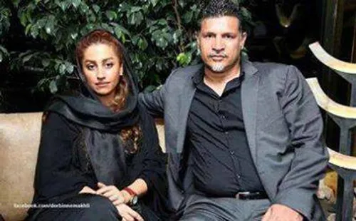 این هم یه عکس از افتخار ایران دایی و زن دایی