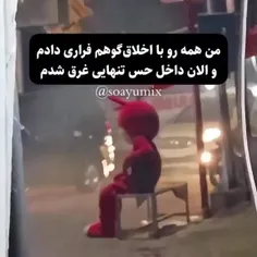 تنها شدم...