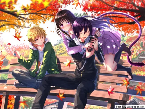 یاتو و هیوری و یوکینه/Yato×Hiyori×Yukine