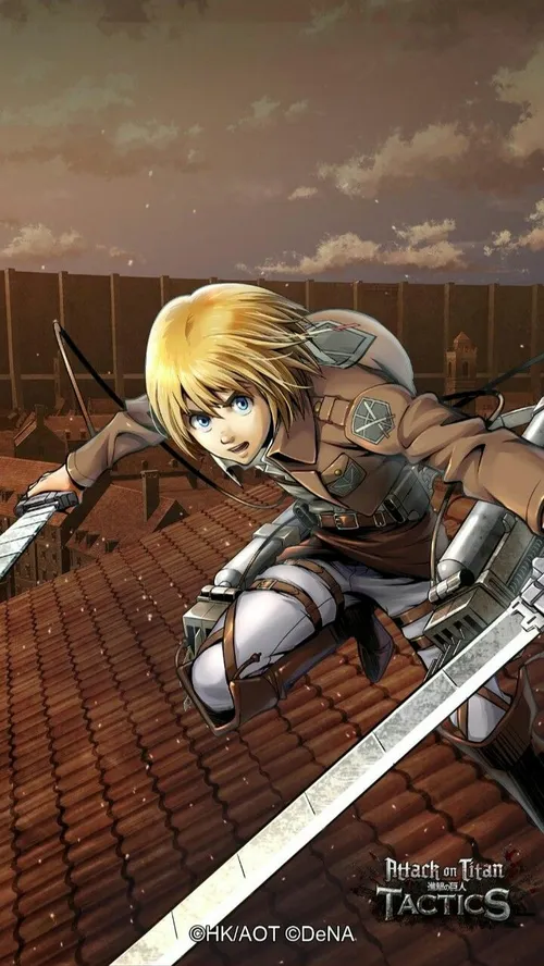 アルミン🍃 armin arlert💙 attack on titan SNK attack art