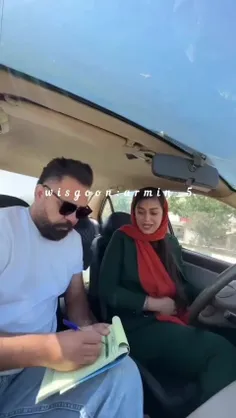 بعد میگن افسرهای آموزش رانندگی همه رو الکی رد می کنن😂