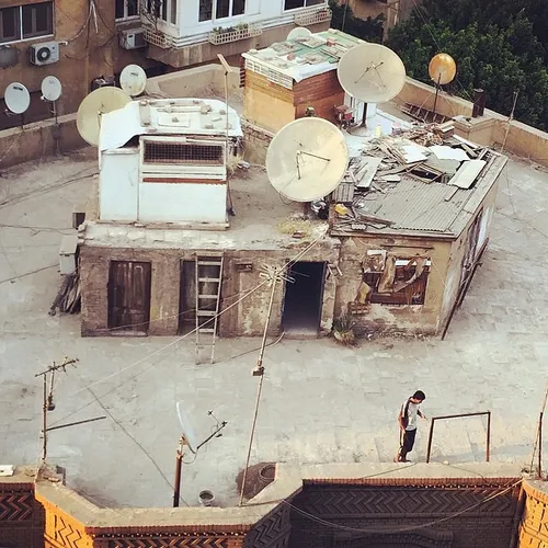 Rooftop in Cairo. السطوح