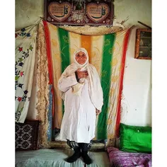 A Khorasani woman poses for the photographer. #TorbatJam,