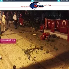انفجار تروریستی در آنتالیای ترکیه +تصویر
