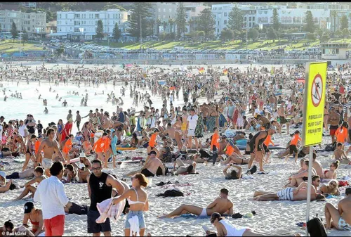 تصویری که دیروز از سیدنی، شهری که بیشترین تعداد مبتلا به 