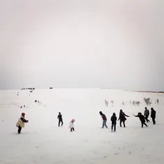 A snowy day in #Abhar, #Zanjan, #Iran. Photo by Fardin Nz