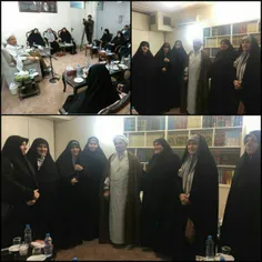 ‏جمعی از نمایندگان زن مجلس با دیدار با صانعی، حامی فتنه ۸