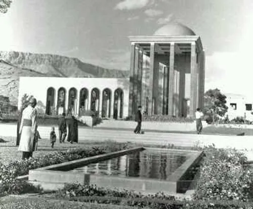 آرامگاه سعدی دهه 30 ؛