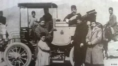 اولین ماشین وارد شده به ایران در سال(1900 میلادی) ساختهشر