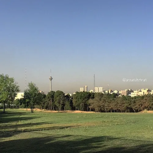 The Milad tower seen from the Enghelab club | 21 June '15