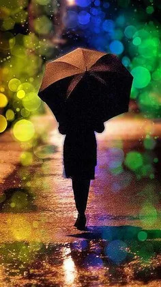 #زیر باران که به من زل بزنی خواهی دید ...