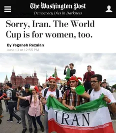 کنایه واشنگتن پست به اینکه ایران تو جام جهانی نمی‌تونه از