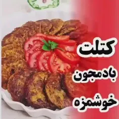 کتلت بادمجون یکی اط خوشمزه ترین غذاهایی که باید حتمااا حت